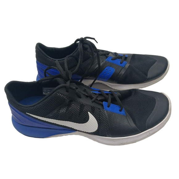 Nike FS Lite TR Trainer Men's Size 12 Black Blue Training Lightweight 807113-005 - Picture 10 of 11